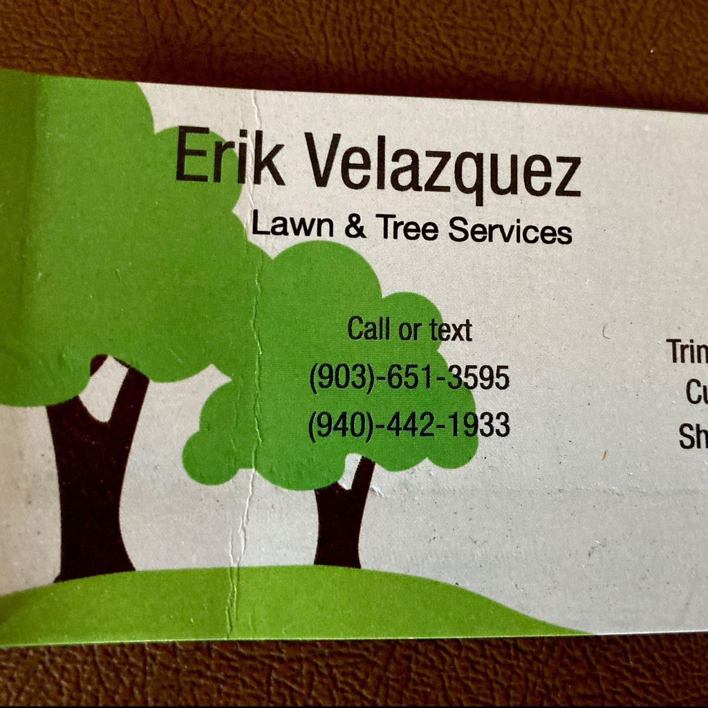 Erik Velazquez lawn & trees service