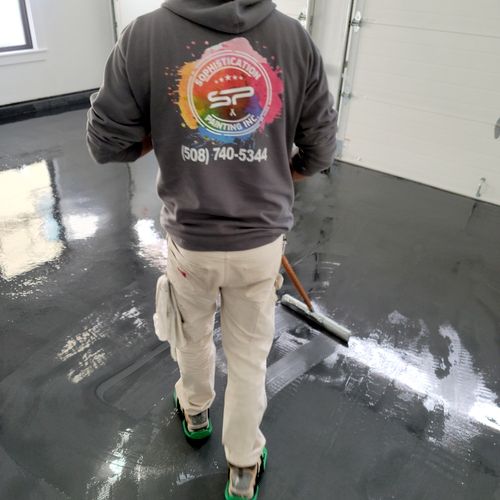 epoxy garage floor 