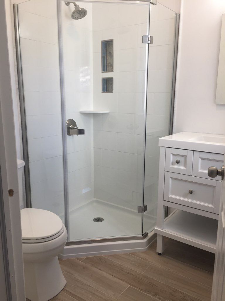 Jose completely renovated two (2) bathrooms from t