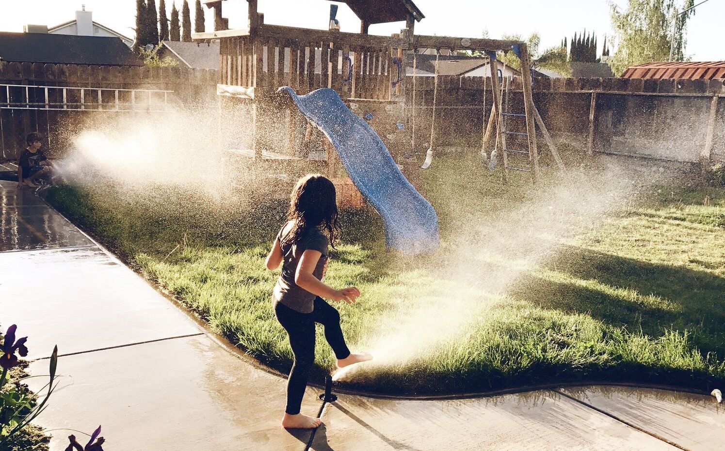 lawn sprinkler system