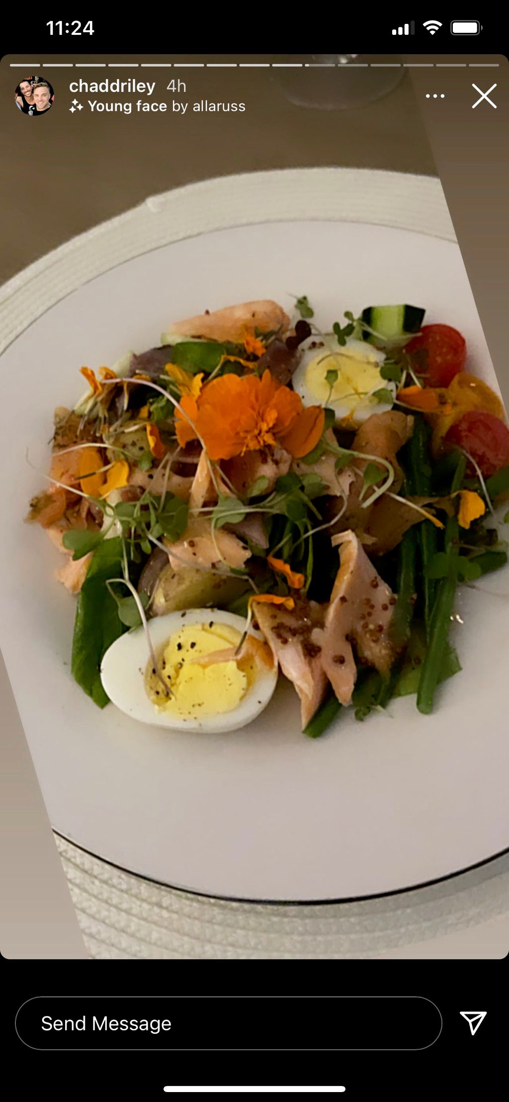 Salmon Niçoise salad 🥗 