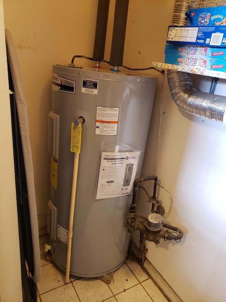 My Bethlehem rental got water heater was a 40gal a