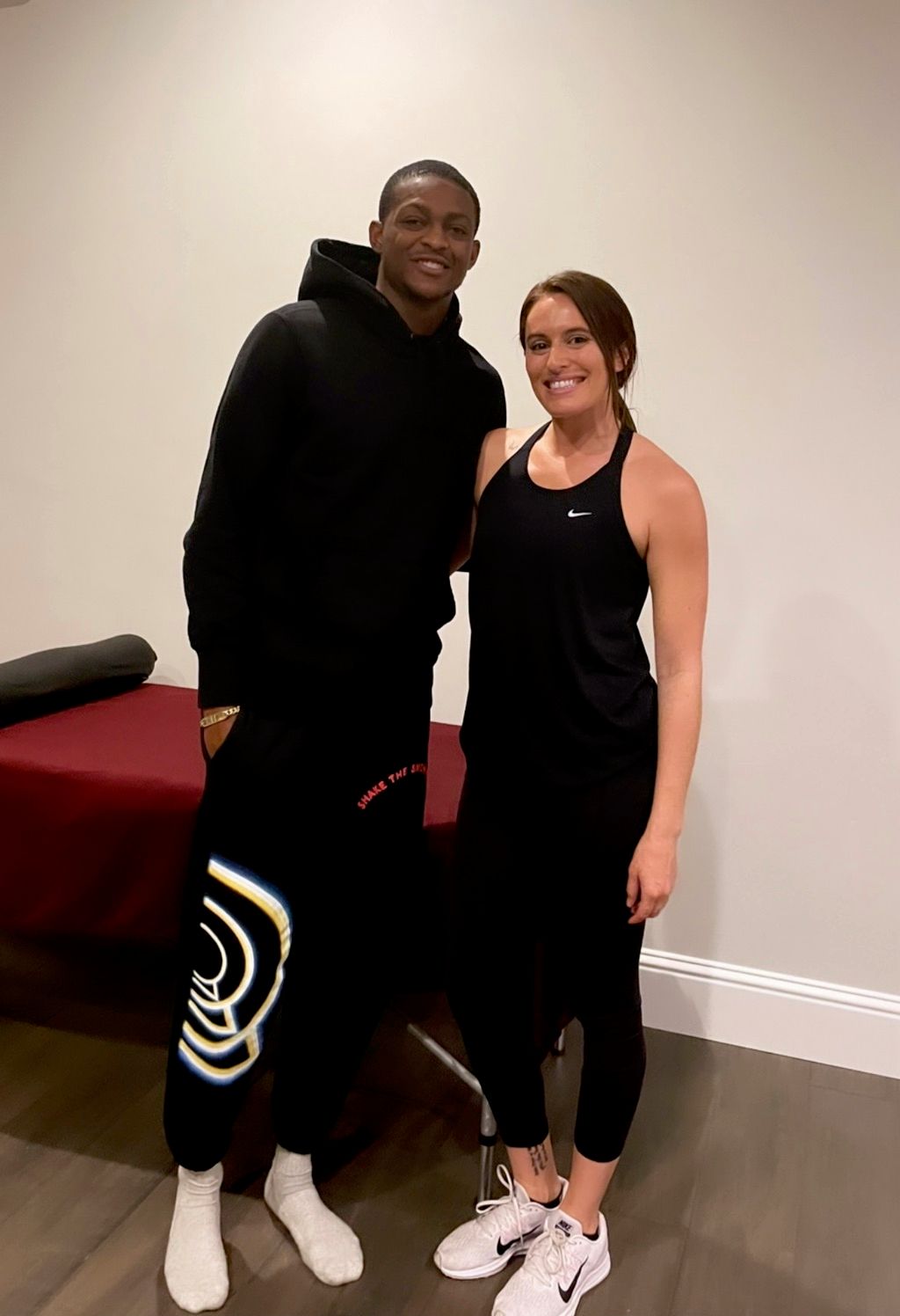 I enjoy working with athletes to help relieve pain
