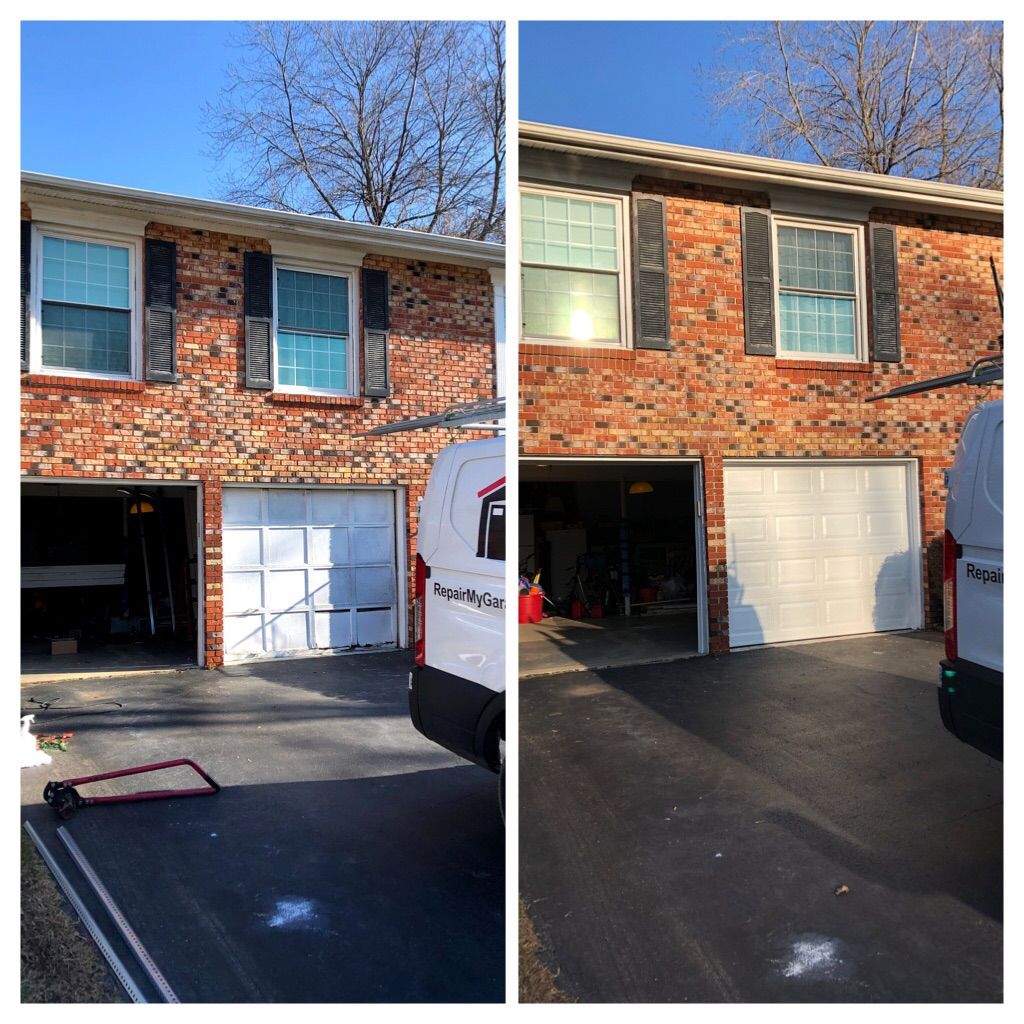 Old wood doors replaced