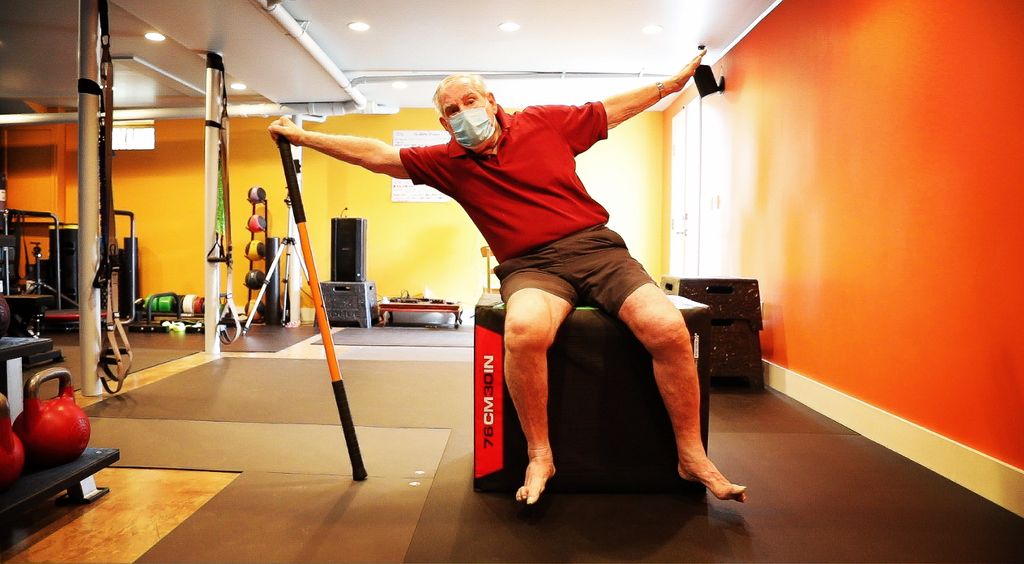 82 Years Young!  Training with Yogi Brian for 26 Y