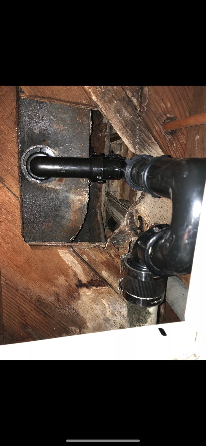 (After)New bathtub overflow drain assembly 