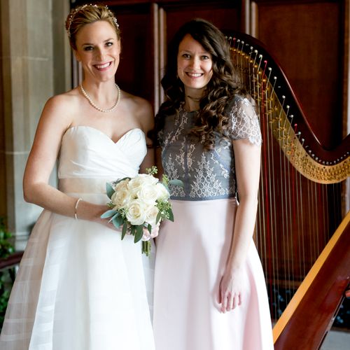Chicago Wedding with Harpist LeAnne Bennion