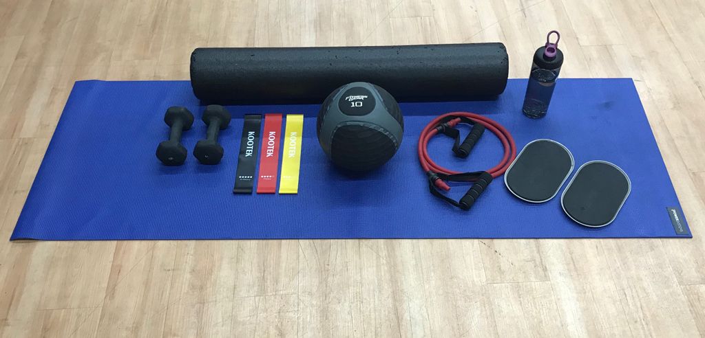 Providing at home workouts!