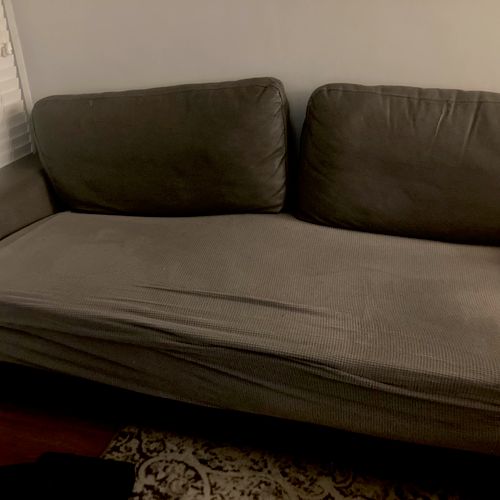 I had a 2 piece sofa and chaise sectional with an 