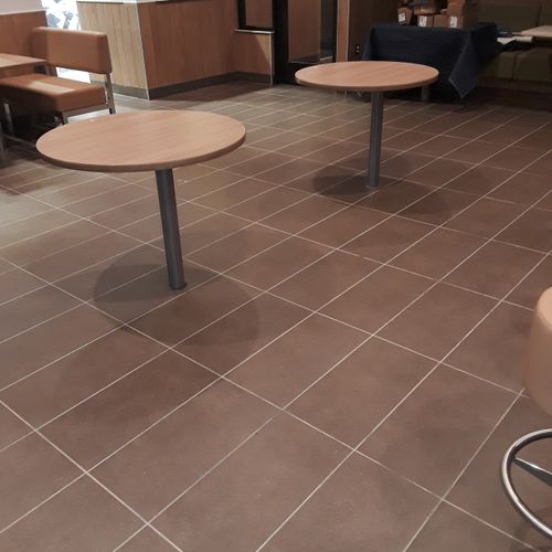 restaurant floor cleaning