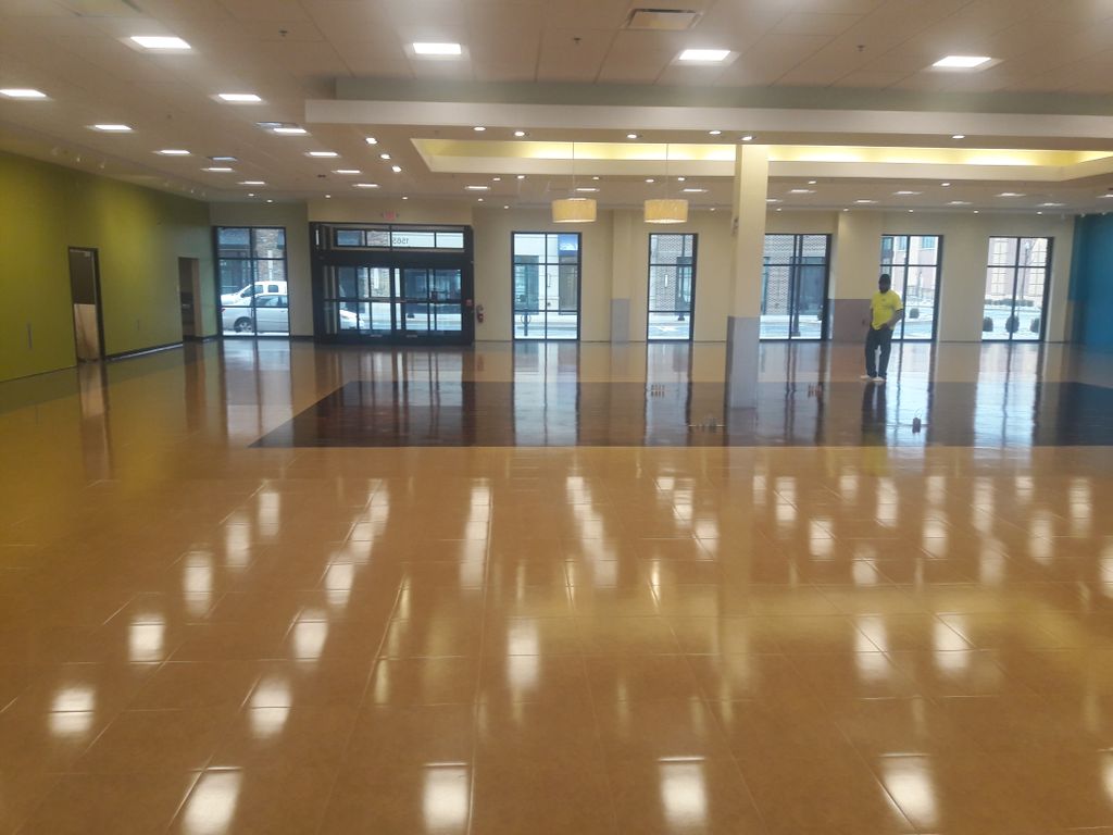 showroom floor sealing/waxing