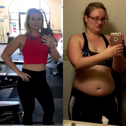 40lb weight loss transformation