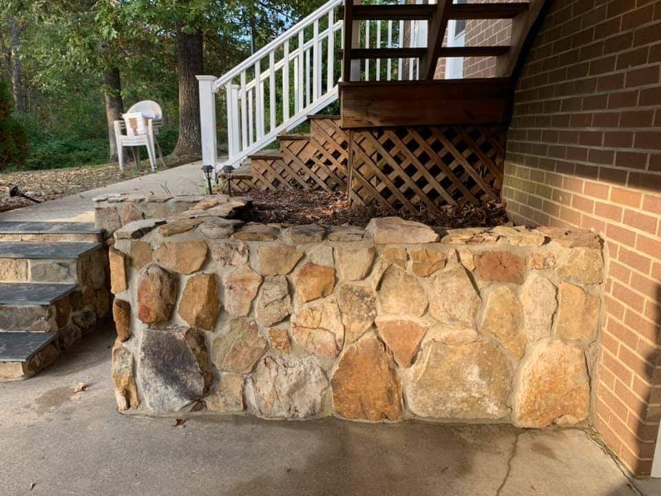 Pressure washing (after)