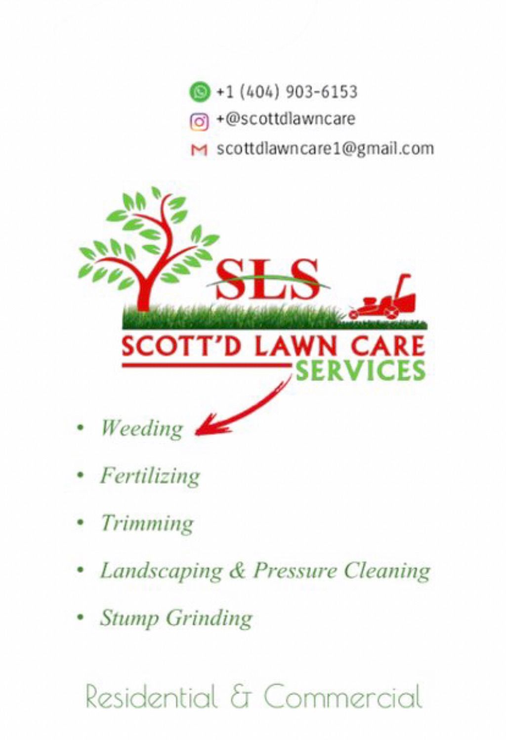 SLS LAWNCARE AND LANDSCAPING