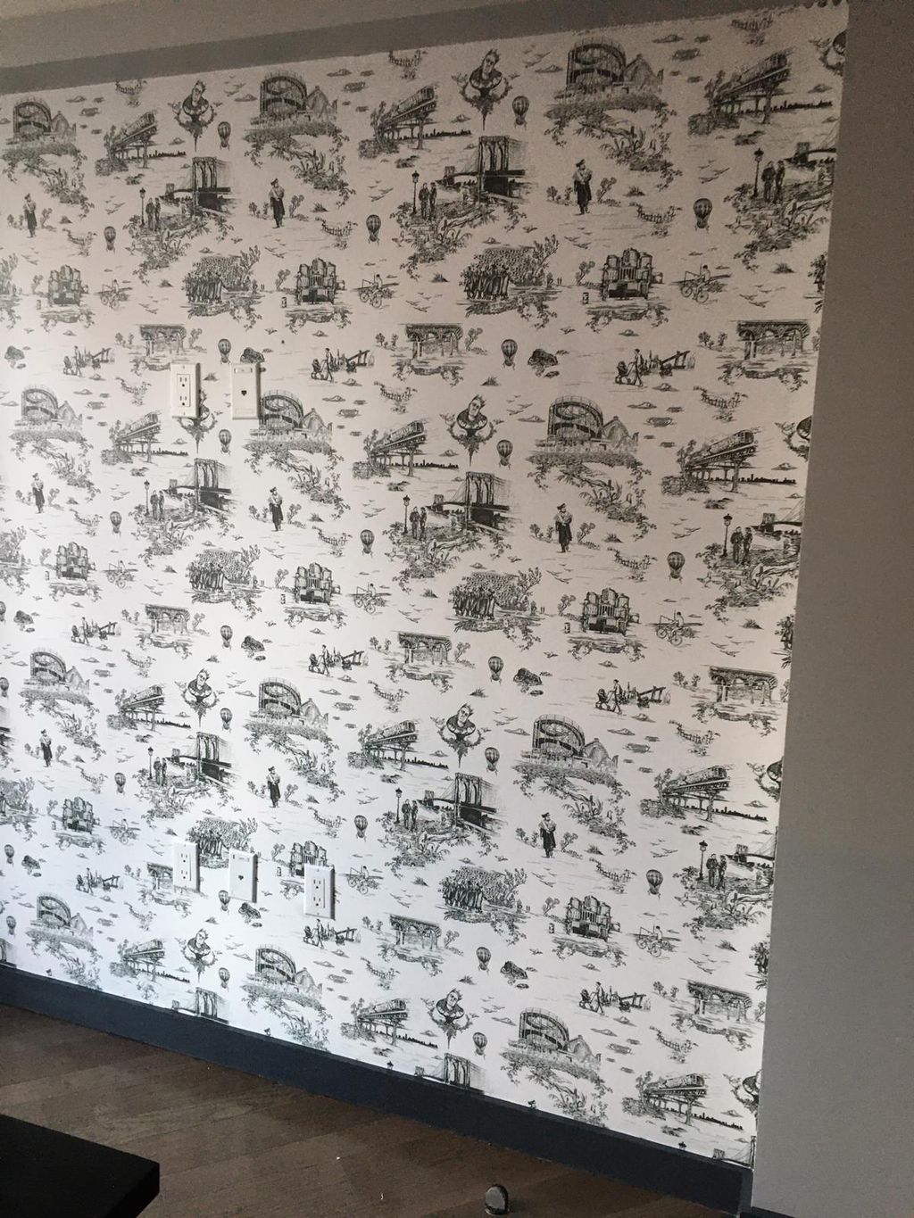 wall paper installed 😍