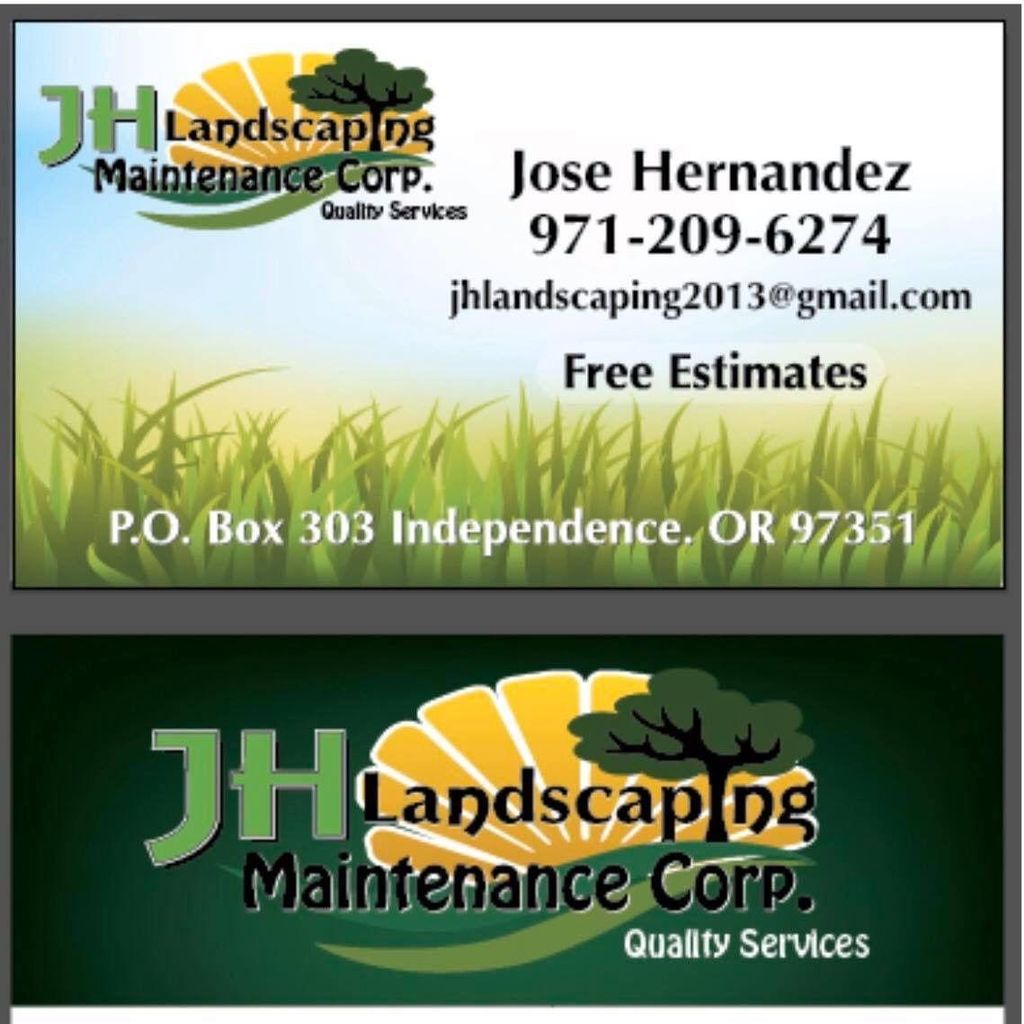 Jh landscaping Maintenance Corp
