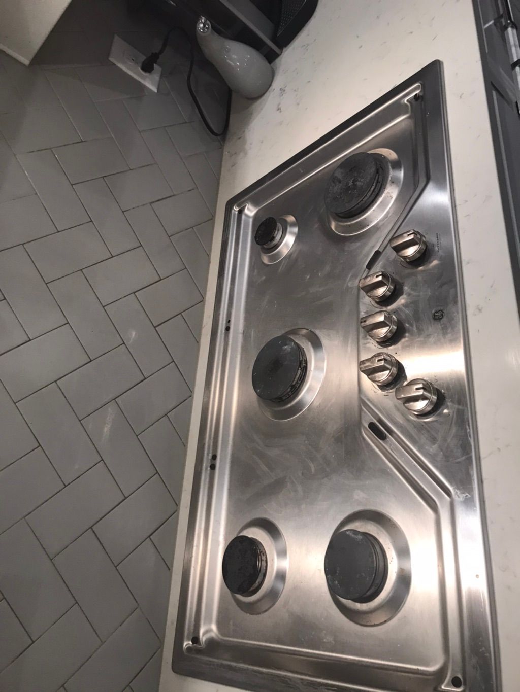 The second after picture, after this step, polishi