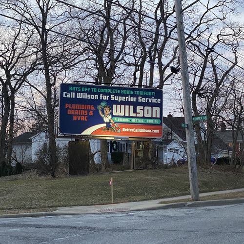 Billboard located in Parma Ohio