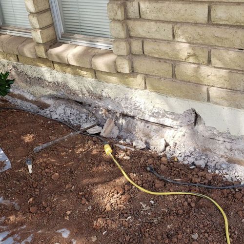 Concrete Stem Wall Repair