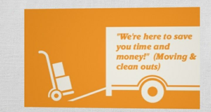 our business card with motto
