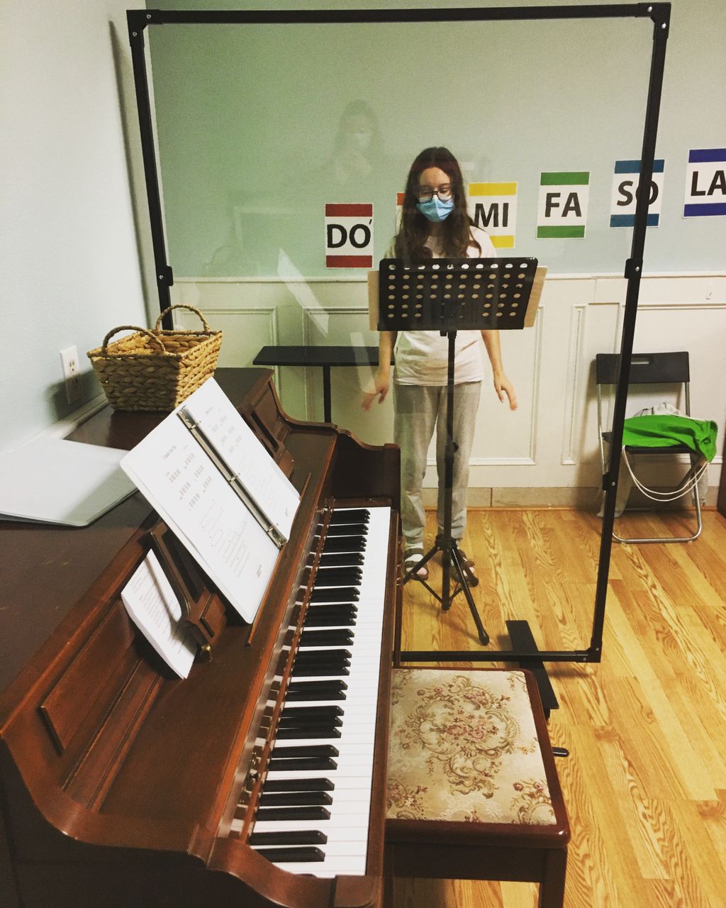 One of Ashley's fabulous voice students