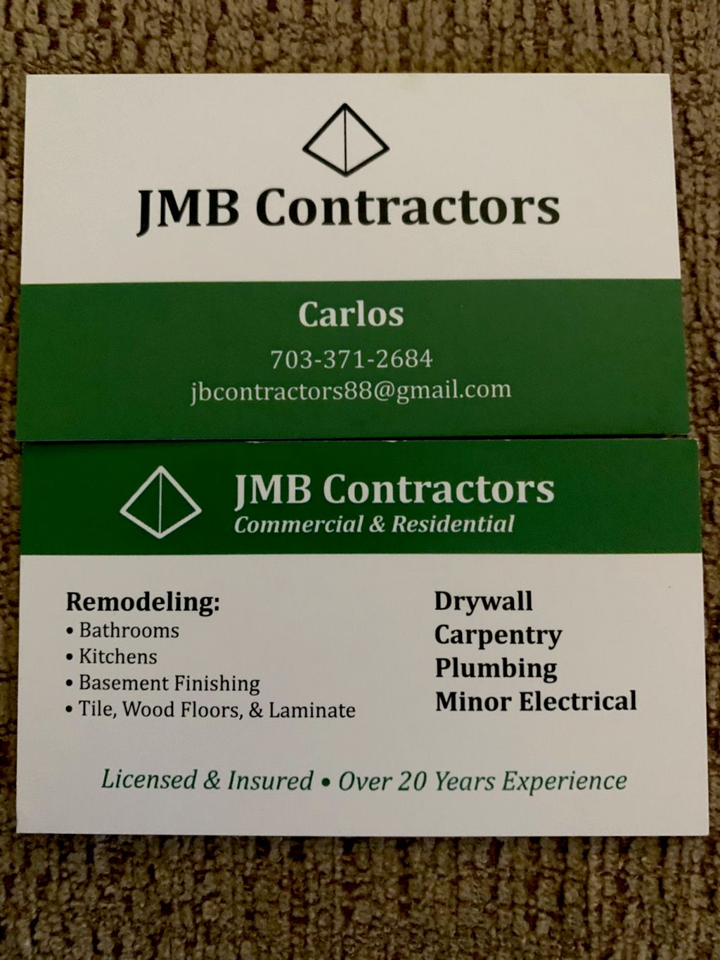 JMB Contractor LCC.