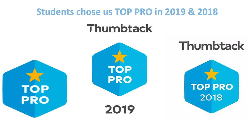 Students chose us TOP PRO 2019 and 2018