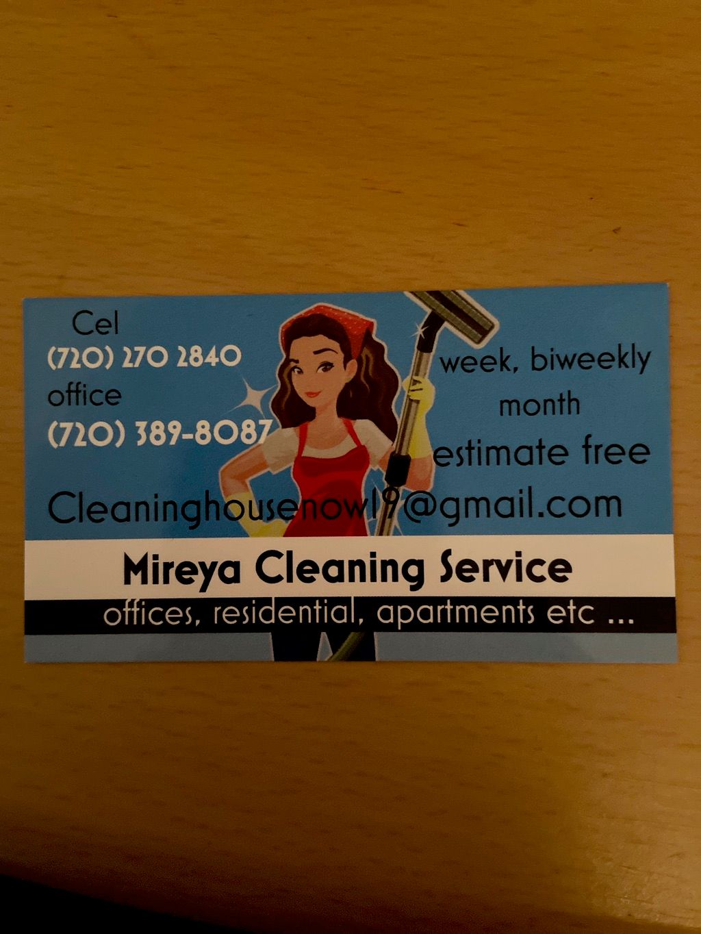 Mireya cleaning service