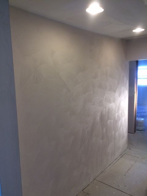 Brushed Swirl finish Plaster