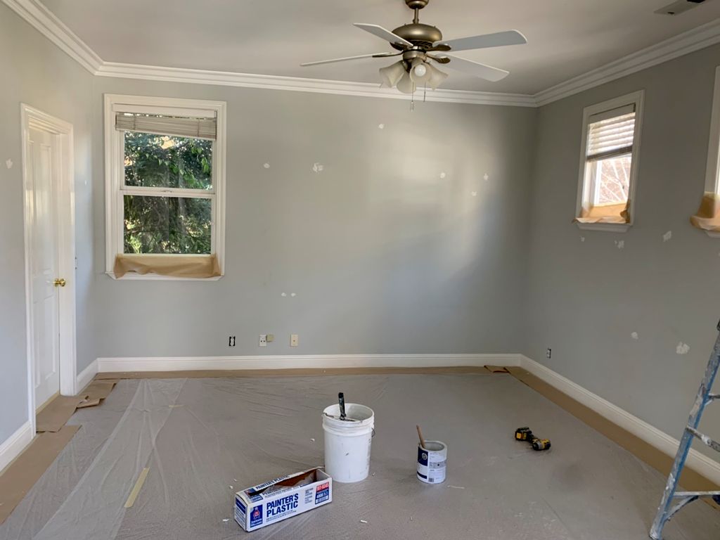 Before painting 