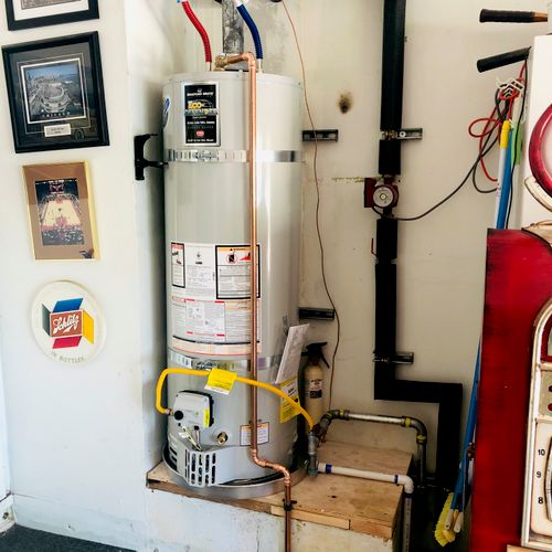 Water Heater & Recirculation Pump