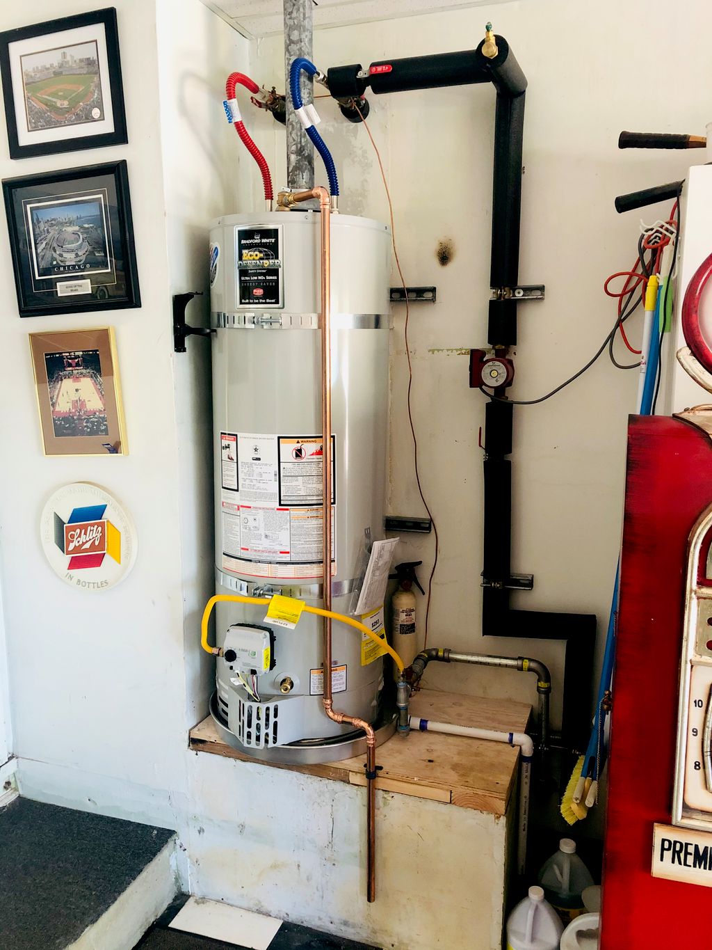 Water Heater & Recirculation Pump