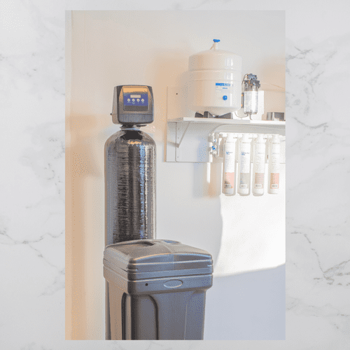 Fix your working water with a softener and your dr