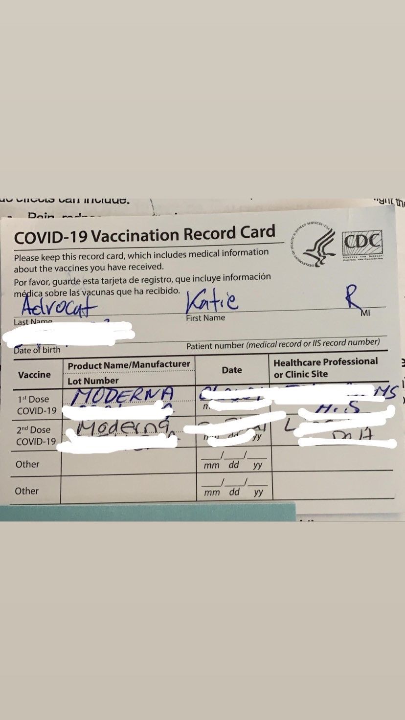 I am vaccinated and train in person if you are vac