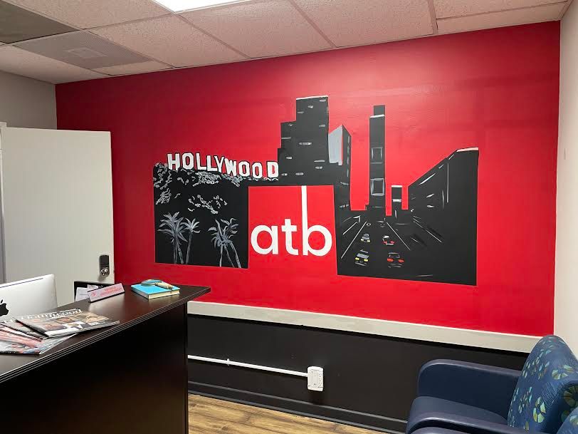 8x5 ft. Mural Happy Customer!