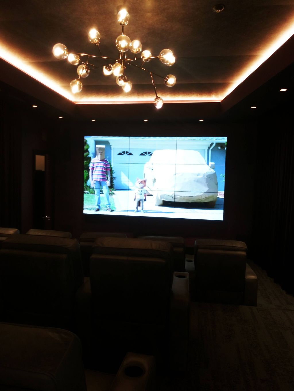 video wall i put together...9 TVs one picture.