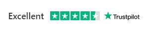 "Excellent" Rating on Trustpilot