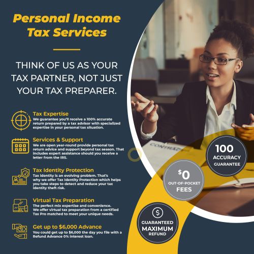 We want to be your first choice for your tax prep 
