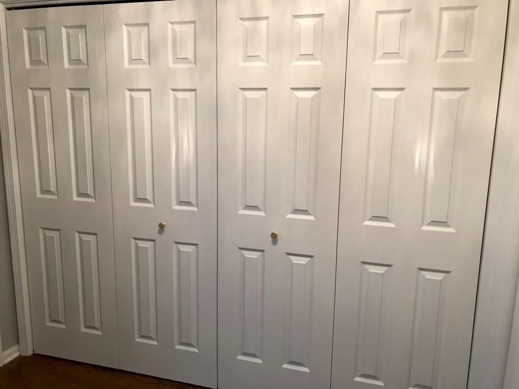 Custom built bifold doors. This fits and 8’ openin