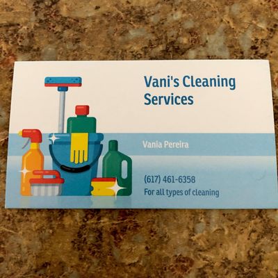 Avatar for Vani cleaning