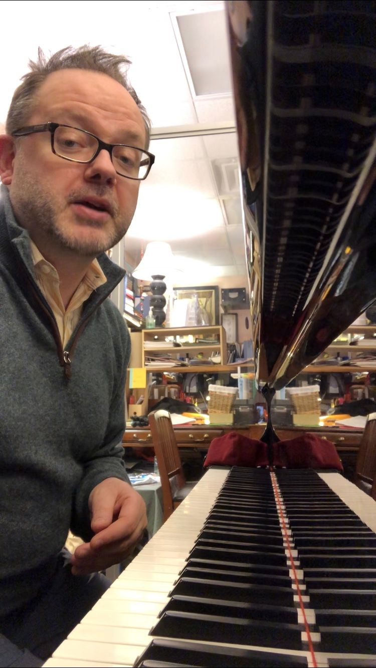 A screenshot from a recent online lesson. I offer 