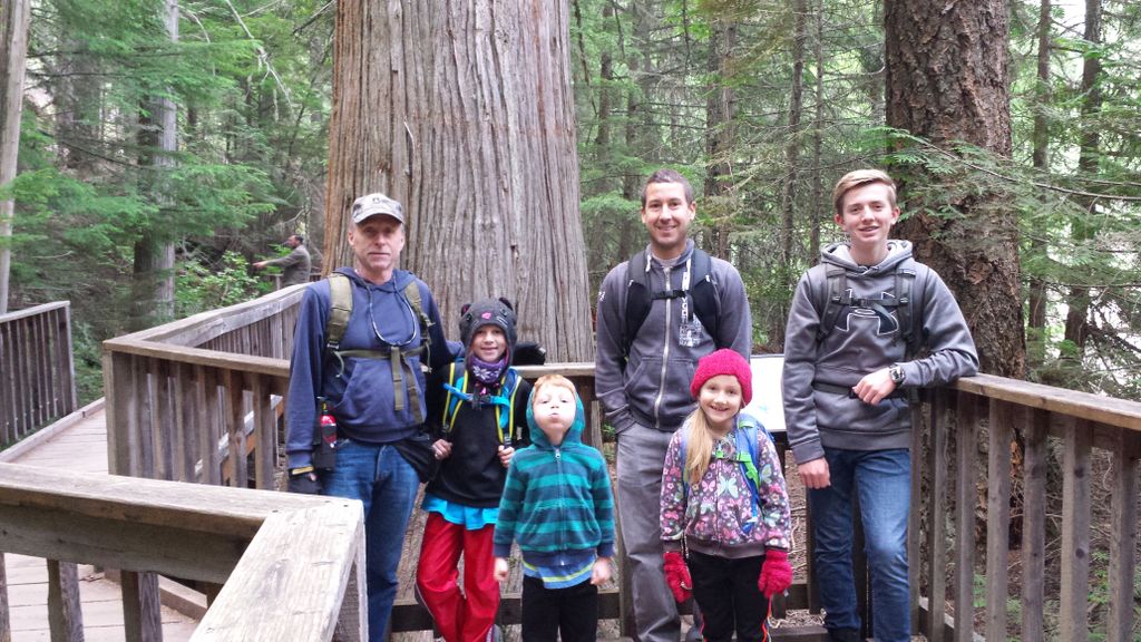 Me and my family in Glacier!