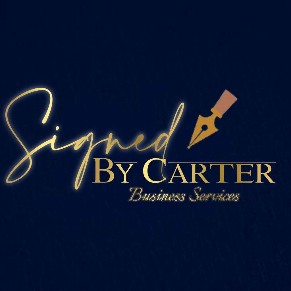 Signed By Carter Business Services