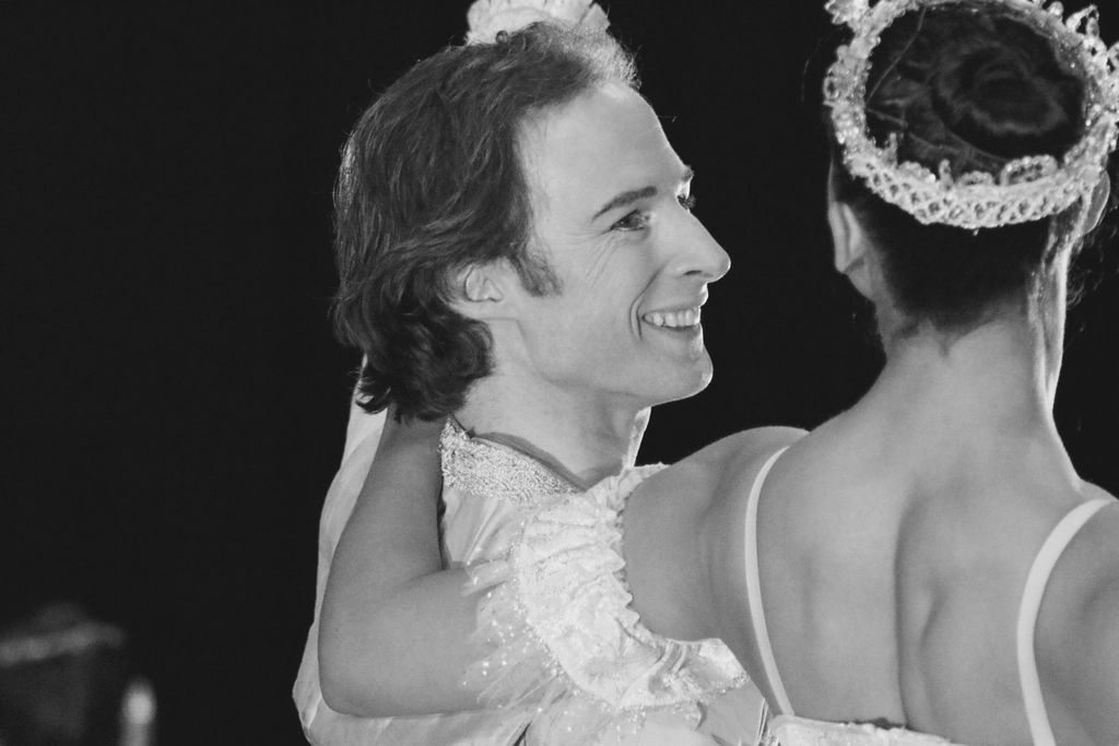Performing Snow King in The Nutcracker with Twin C