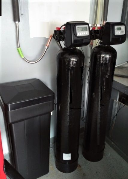 Two unit System Water Softener and Carbon Unit