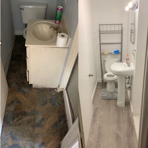 3Peat did a great job with my bathroom remodel! Fe