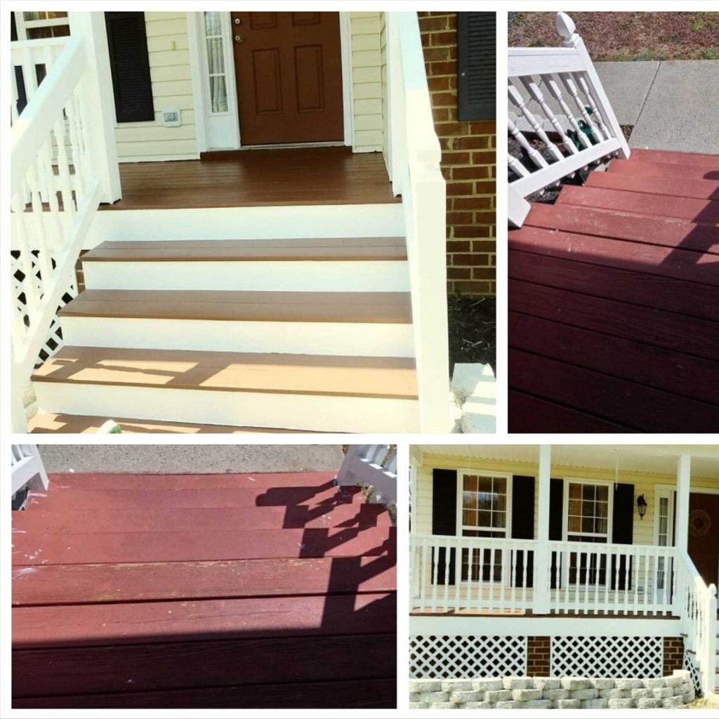 Deck Staining and Sealing project from 2021