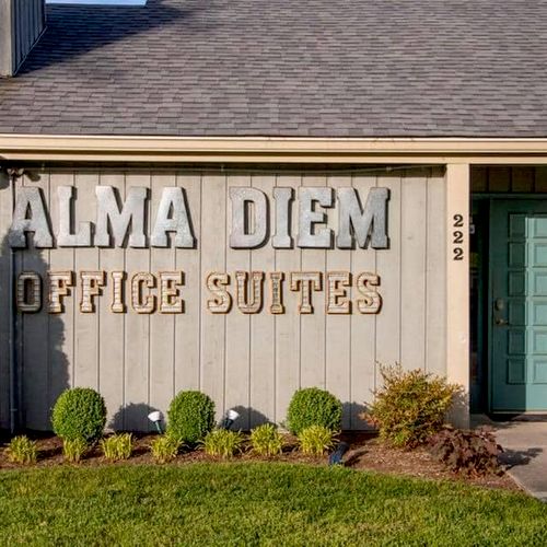We are located in the beautiful Alma Diem building
