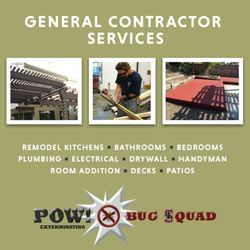 General Contractor Services. Call for a FREE Inspe