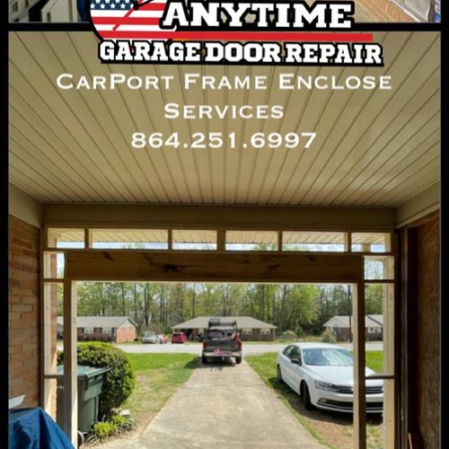 Anytime Garage Door Repair Greenville Sc